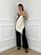 Jeans Palazzo T1001-1 Nero