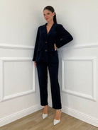Giacca Corduroy 25790 Blu - Bazar Abbigliamento