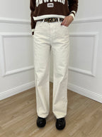 Pantalone Millerighe 824604 Panna