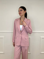 Tailleur Gessato G27636 Rosa