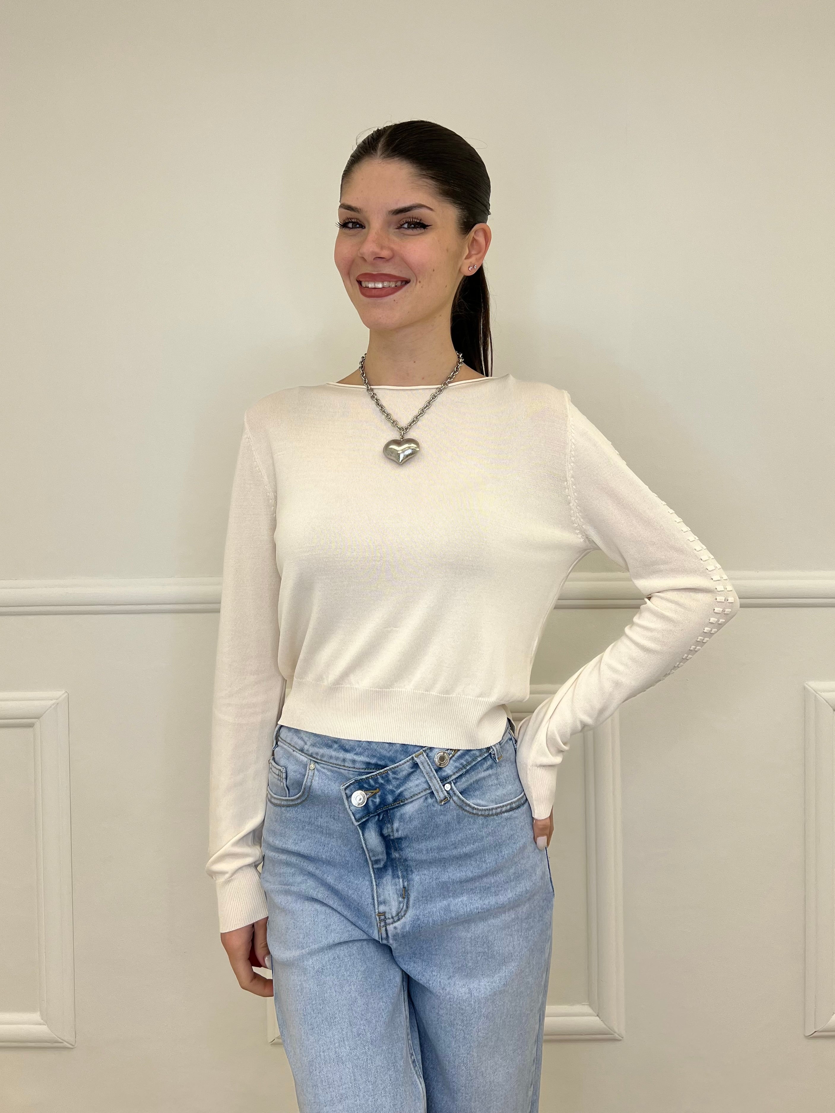 Maglia Crop Profili Operati YS9671