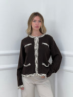 Cardigan Coco 1918 Marrone