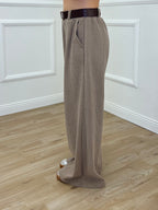Pantalone Corduroy Cintura 27998 Fango