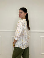 Camicia Fiori Strop Coreana 2588