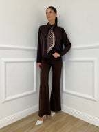 Pantalone Flare 80SM Moro