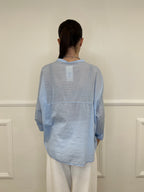 Camicia Over Coreana 3020 Azzurro
