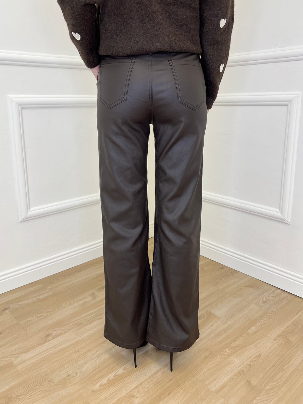 Pantalone Spalmato 7293 Moro