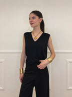 Maglia Derby Smanicata 6291 Nero