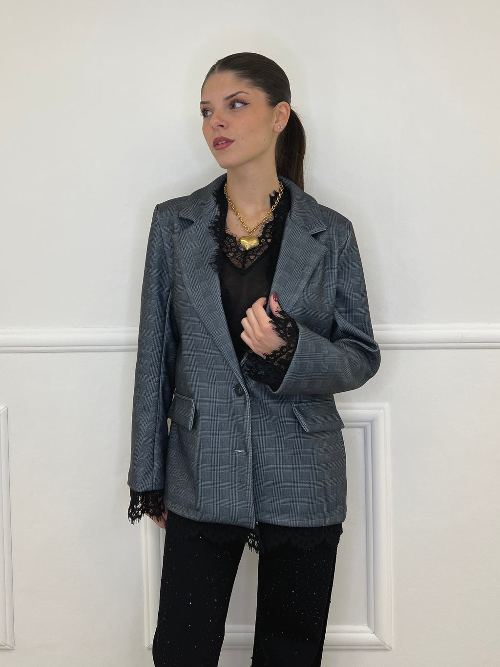 Giacca Galles Pizzo 251078 Grigio