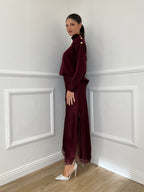 Maglia Bottoni YS9696 Burgundy