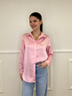 Camicia Satin 261081 Rosa