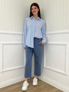 Pantalone Carrot 2527 Blu Jeans - Bazar Abbigliamento
