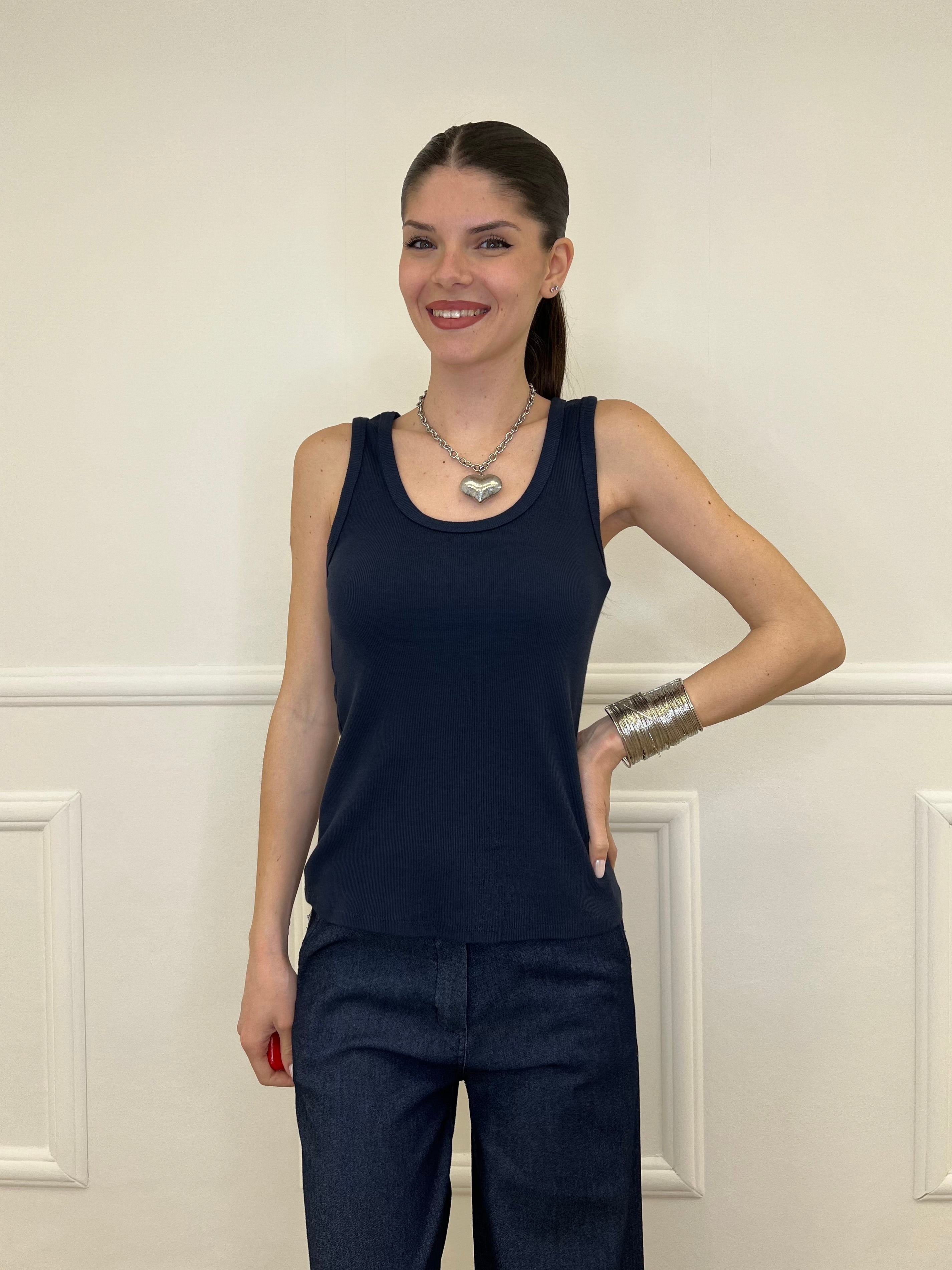 Top Cotone Costine 726198