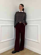 Pantalone Corduroy 6156 Burgundy