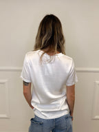 T-shirt In Raso 5055 Bianco
