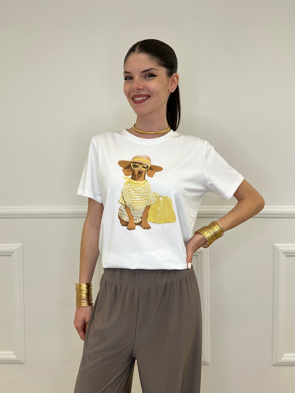 T-shirt Over Bassotto Panama M26-17