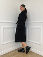 Cappotto Boucle' 81887 Nero