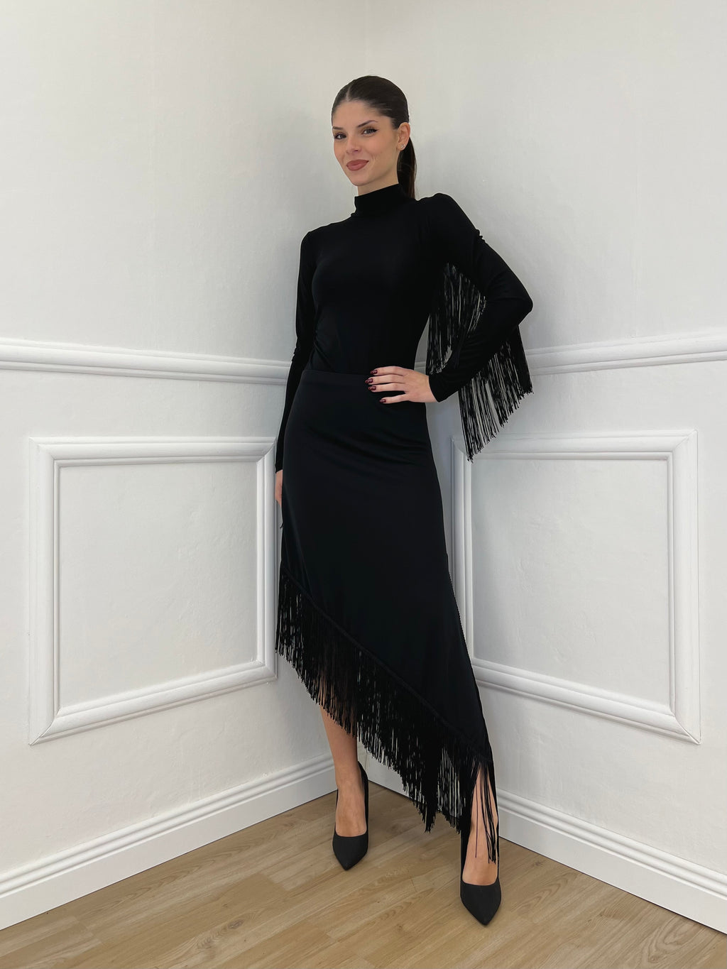 Body Frange Lumina LD3829 Nero