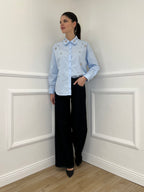 Jeans Palazzo Y549 Blue Black