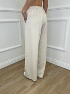 Pantalone a Palazzo Viscosa 25413 Ecru