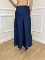 Gonna Satin 2236 Blu