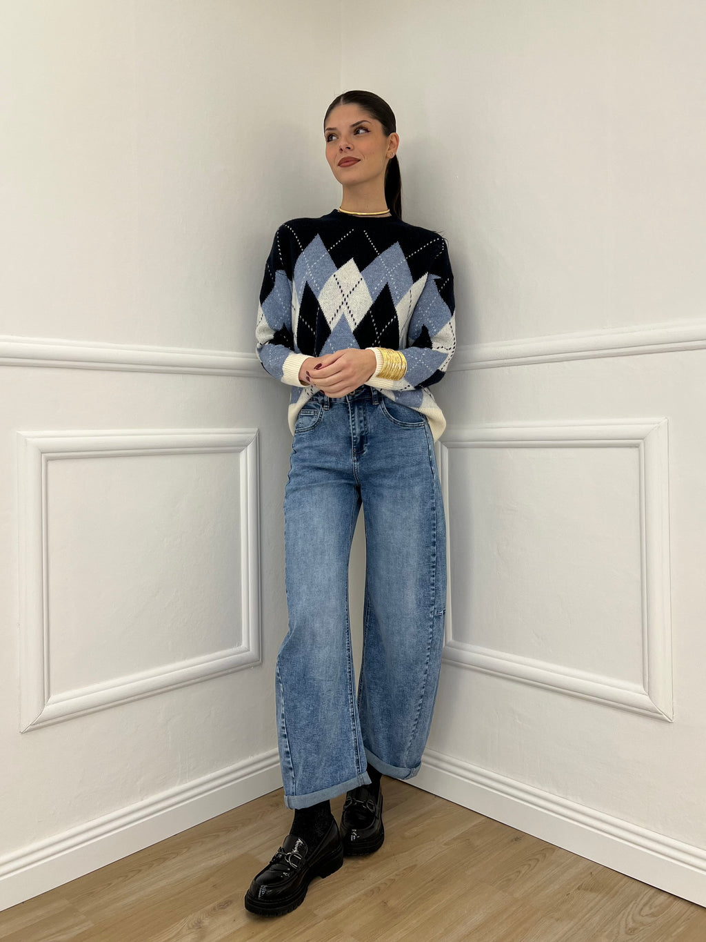 Jeans Balloon 9260 Azzurro