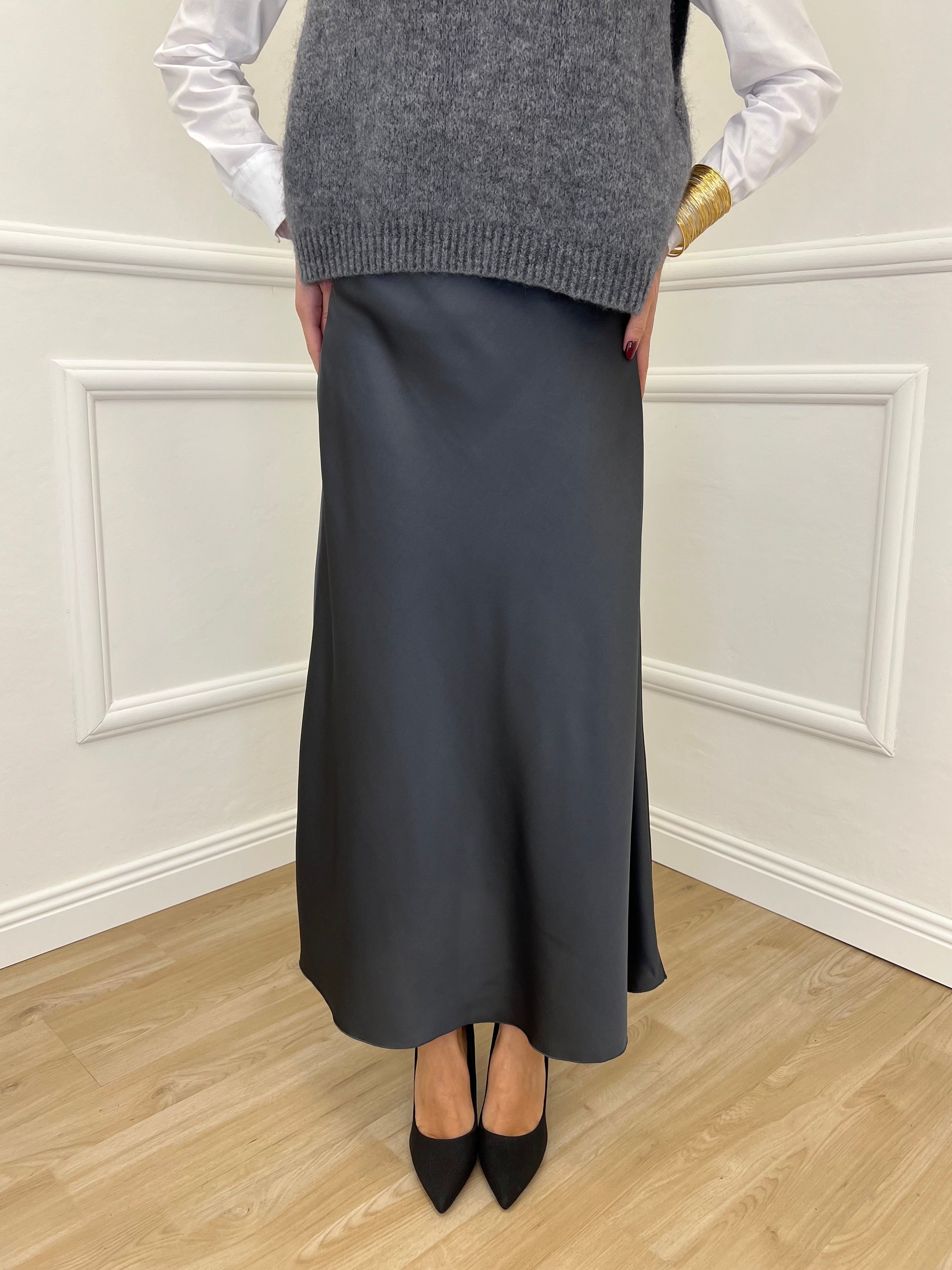 Gonna Satin 2236 Piombo