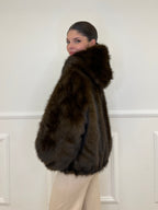 Pelliccia Bomber 00322 Moro