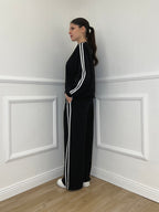 Tuta Bande Girocollo 88426 Nero