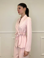 Tailleur con Fiocco 570851 Rosa