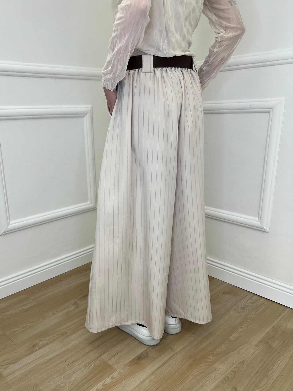 Pantagonna Gessato 2568 Beige