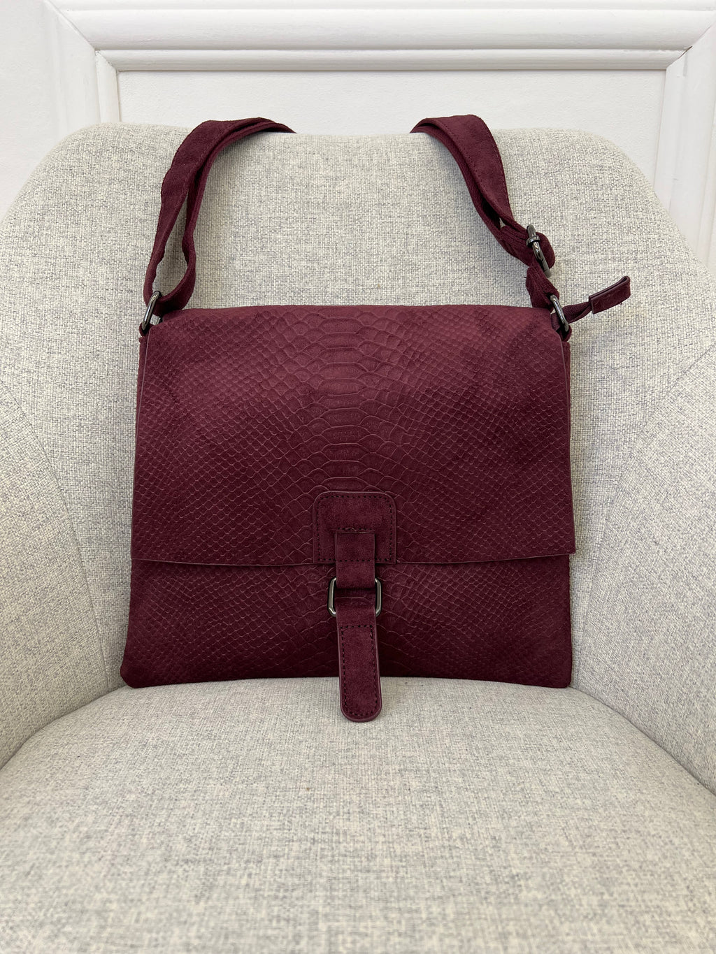 Borsa Postina Cocco Scamosciata 6320