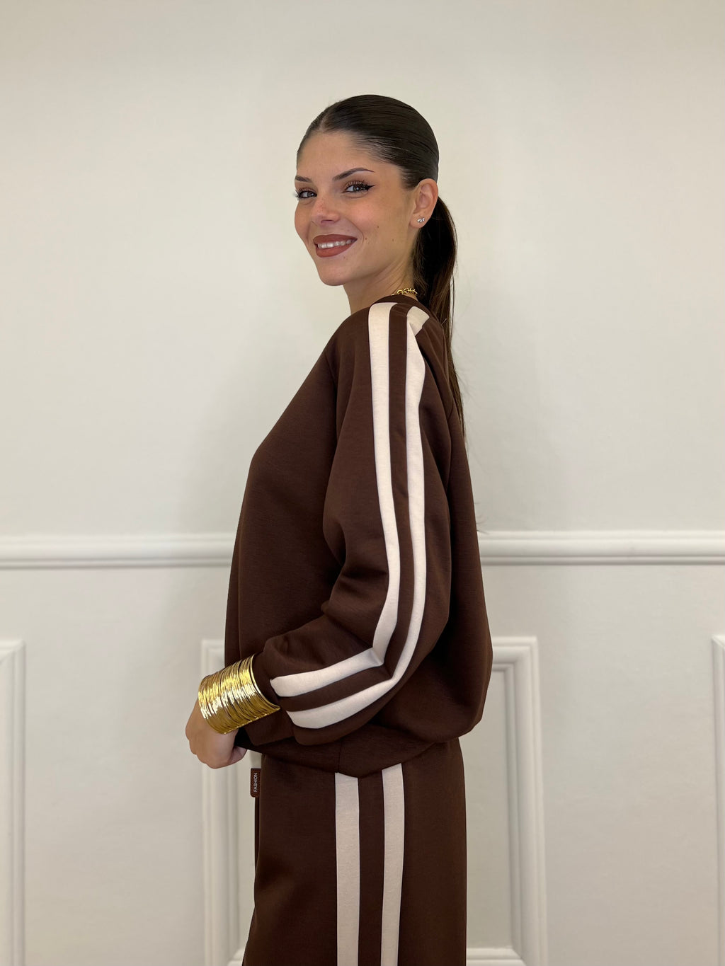 Tuta Bande 7937 Marrone