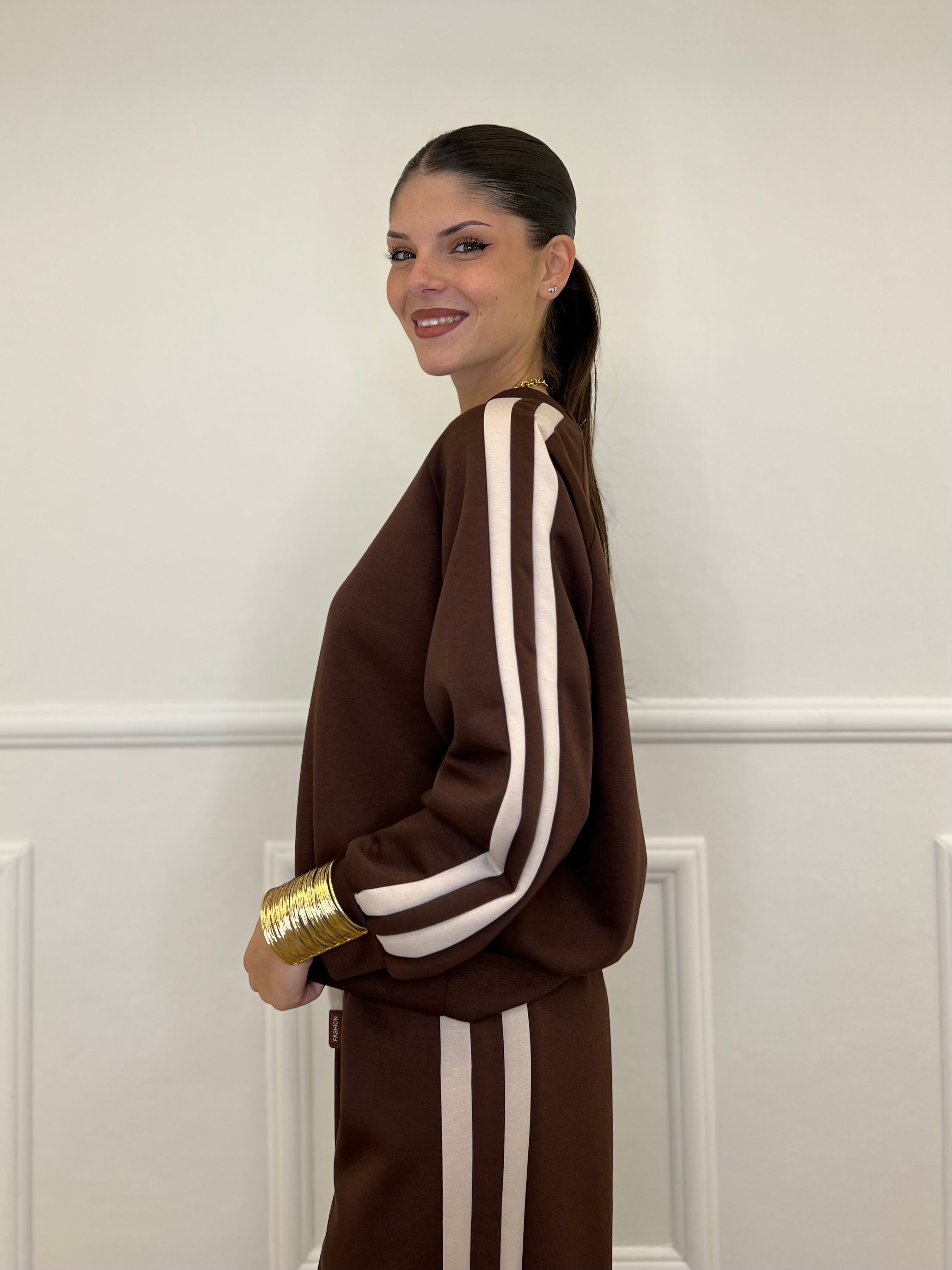 Tuta Bande 7937 Marrone