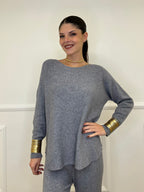 Completo Girocollo 24043 Grigio