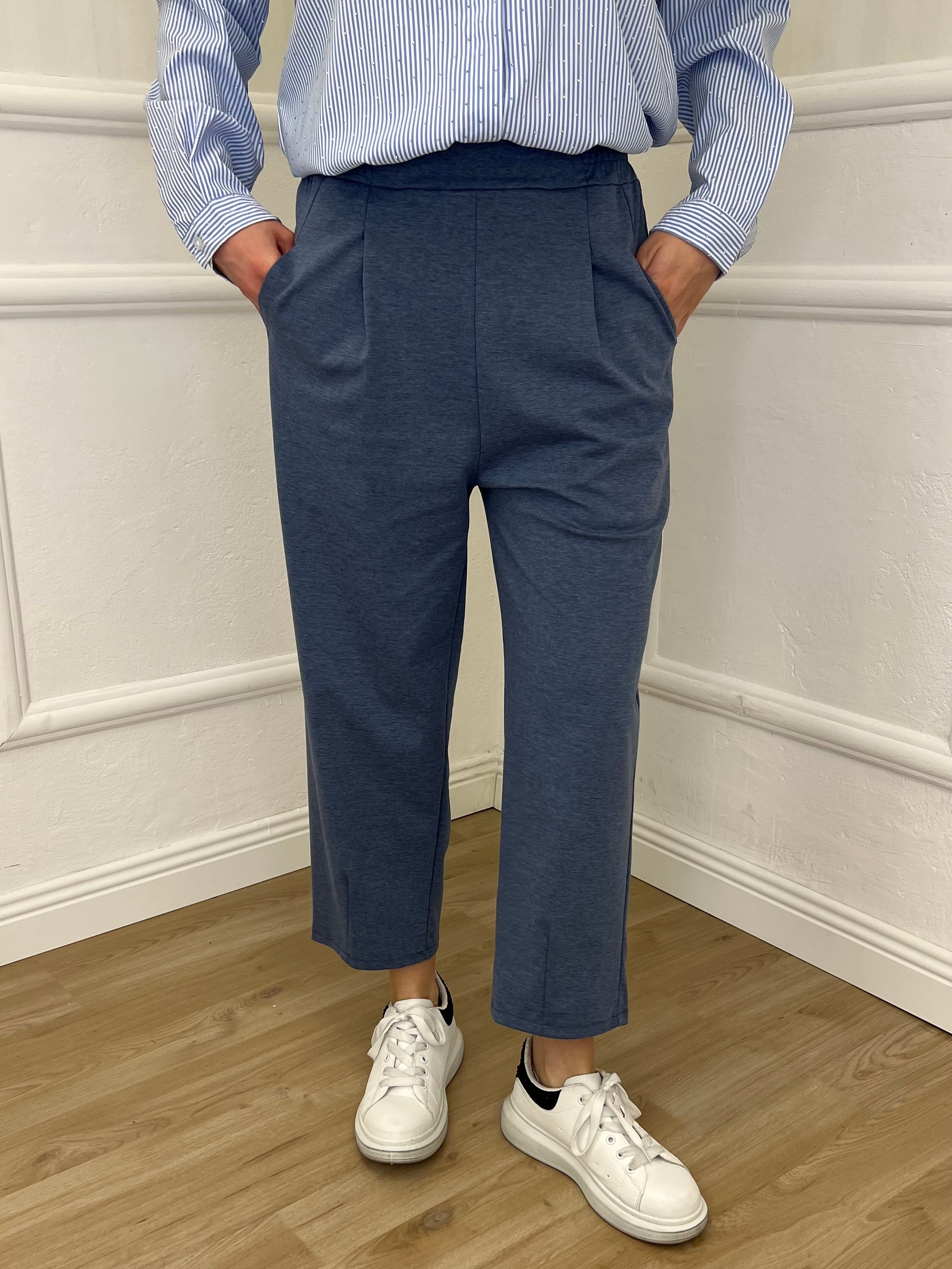 Pantalone Carrot 2527 Blu Jeans - Bazar Abbigliamento