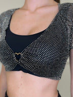 Top Rete Strass 5021 - Bazar Abbigliamento