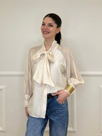 Camicia Regimental Fiocco 563841 Ecru