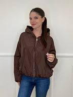 Giubbino Nylon 25029 Caffè - Bazar Abbigliamento