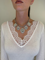 Collana Charms Cuore Sacro NK05140 - Bazar Abbigliamento