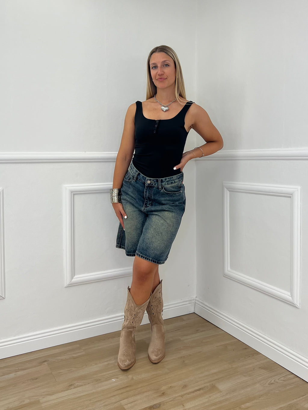 Top Serafino 3358 Nero