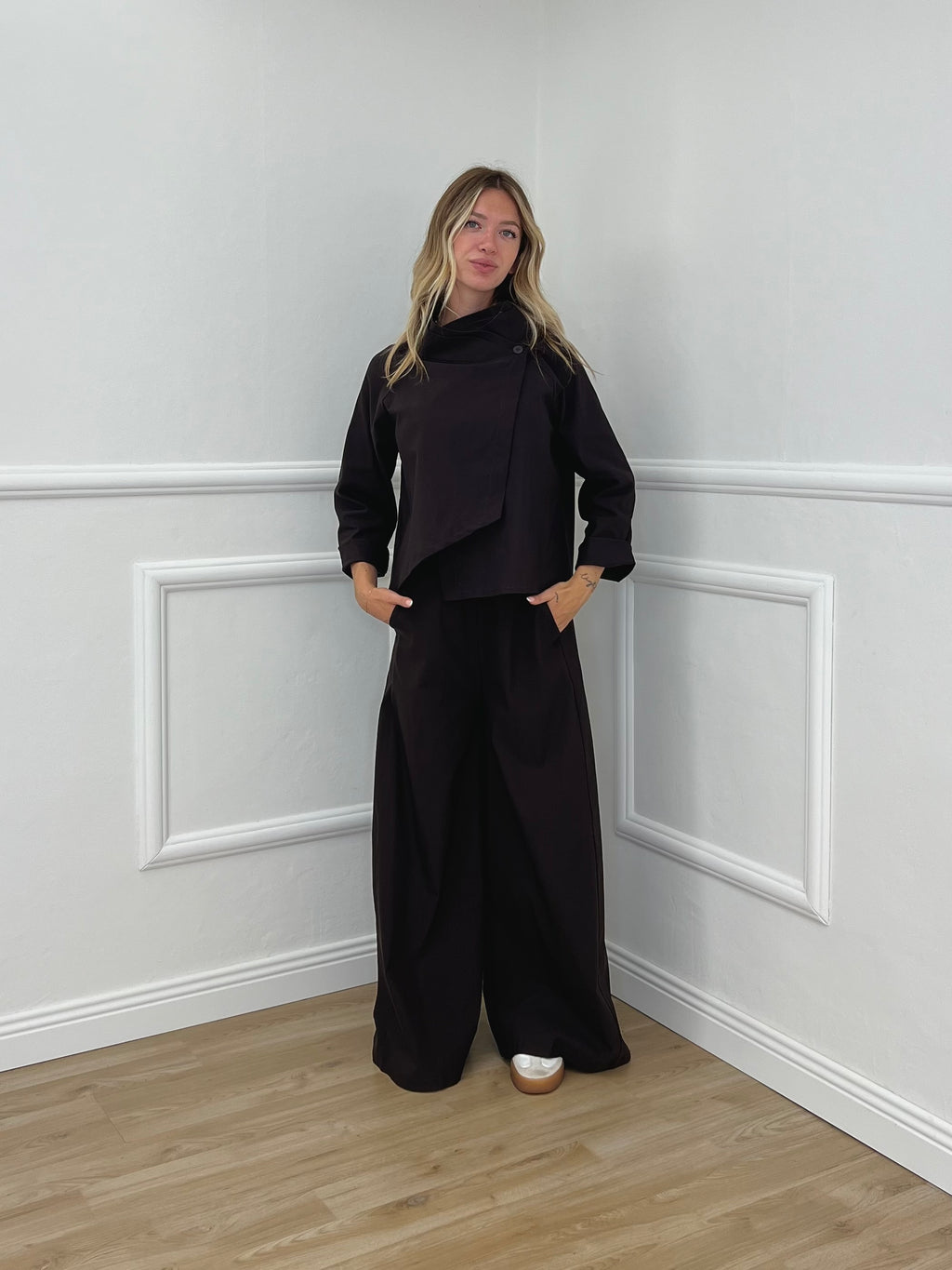 Pantalone Palazzo Punto Milano 3015 Moro