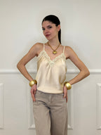 Top Satin Pizzo 1542