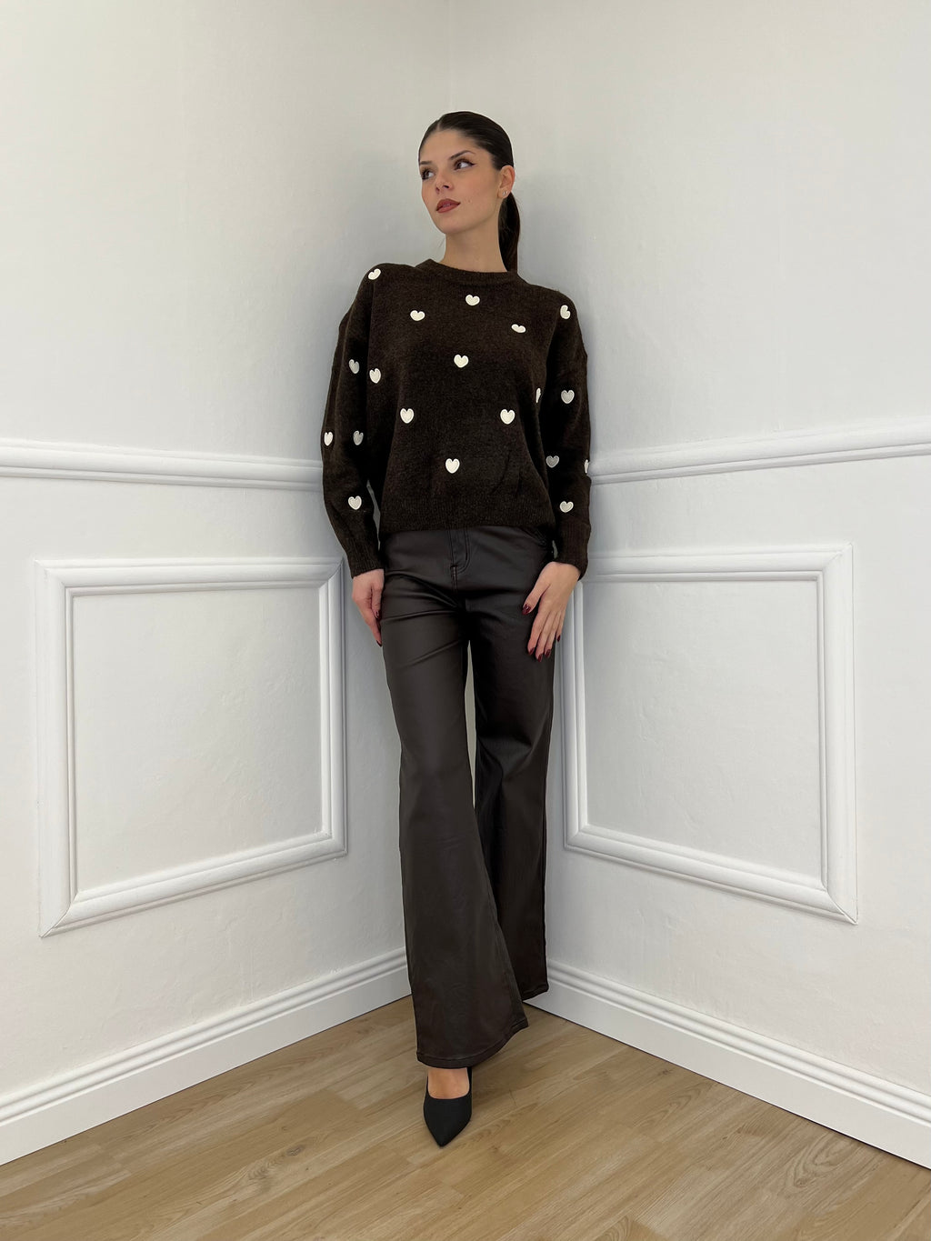 Pantalone Spalmato 7293 Moro