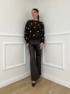 Pantalone Spalmato 7293 Moro