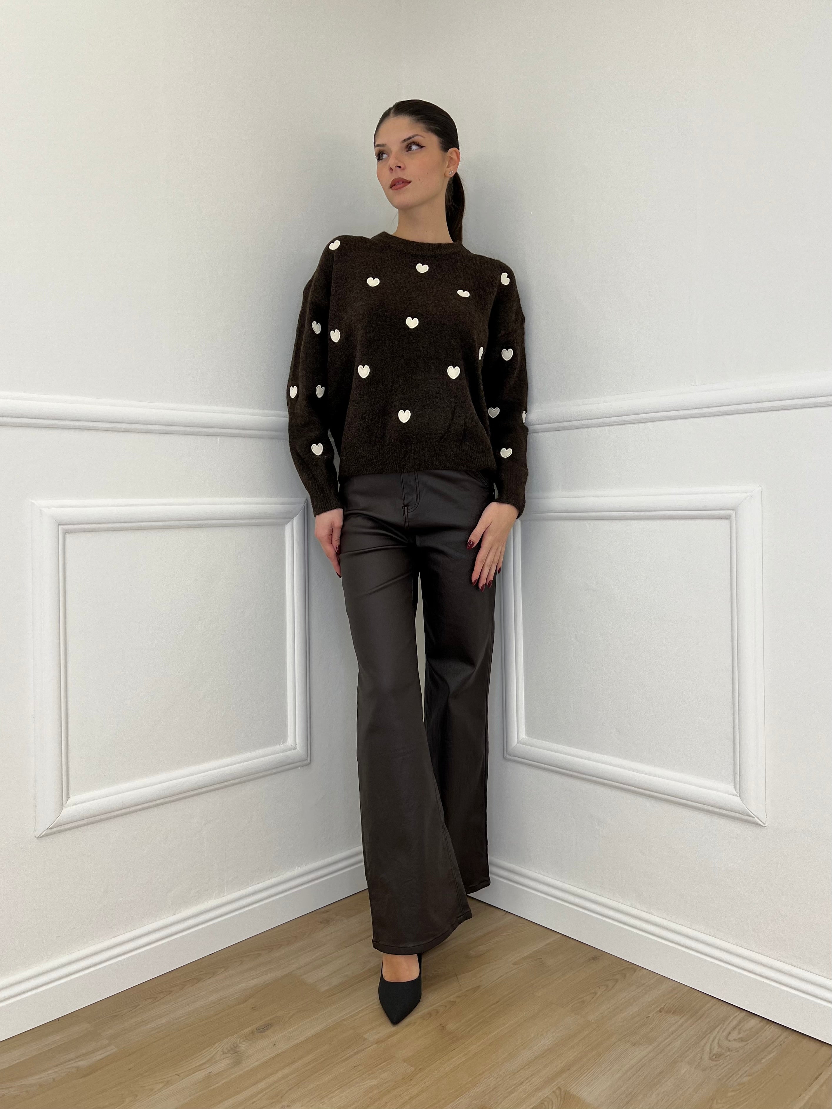 Pantalone Spalmato 7293 Moro