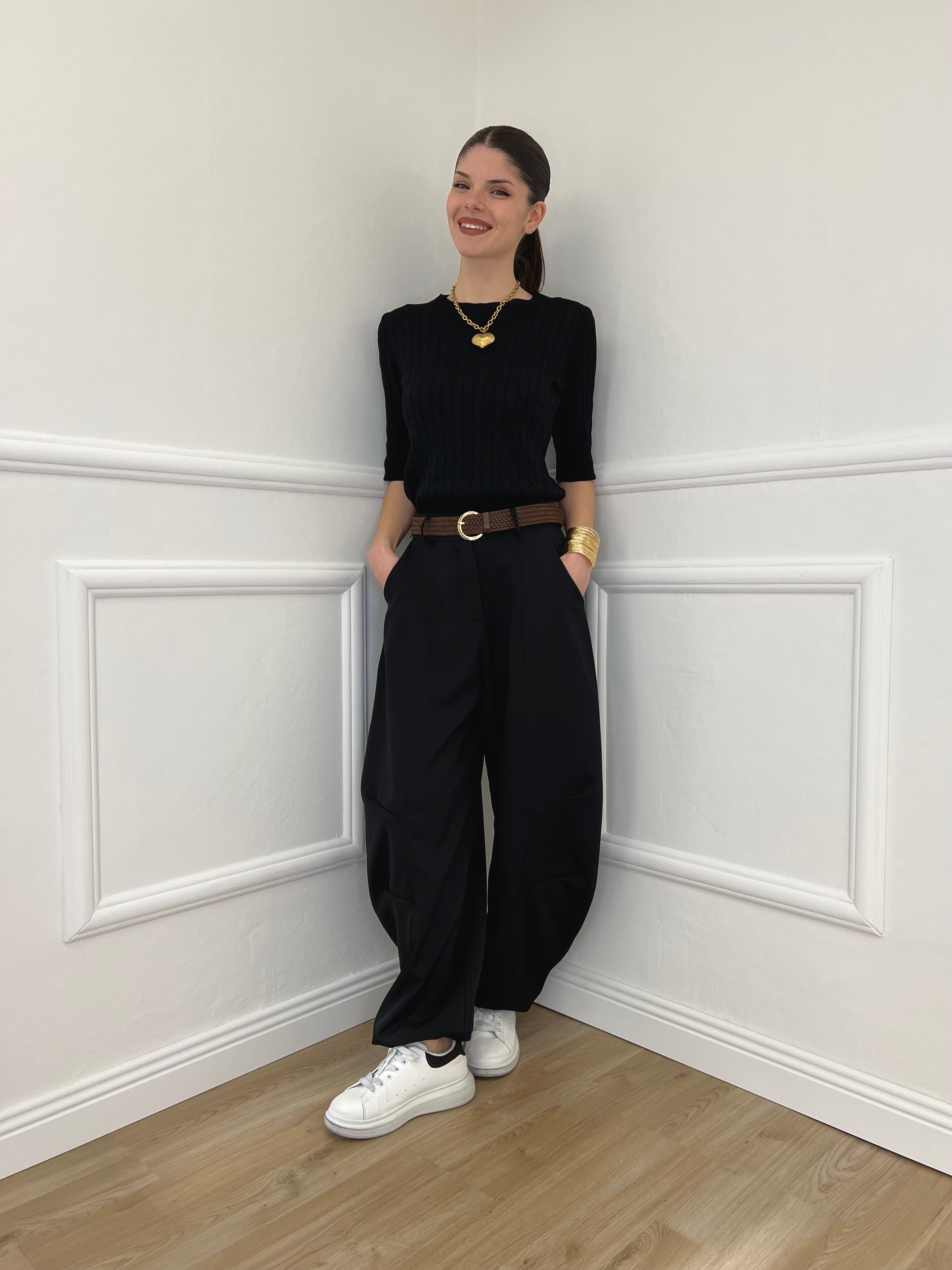 Pantalone Parachute Balloon 28894 Nero