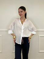 Camicia Over Coreana 3020 Bianco