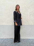 Blazer Over Gessato 5898 Grigio