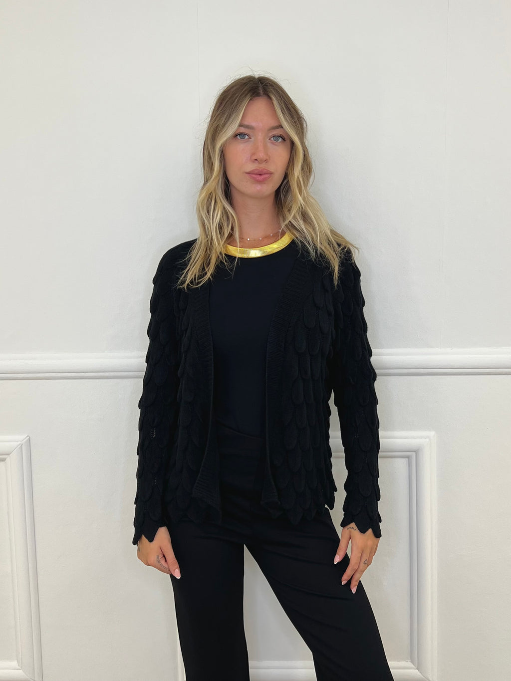 Cardigan Ananas 5415 Nero